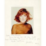 Sarah Ferguson signed 10x8 inch colour photo inscribed Dear Michael thank you for all your help last