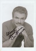 Burt Reynolds signed 8x6 inch black and white photo. Good condition. All autographs are genuine hand