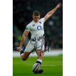 Rugby Union Owen Farrell signed 12x8 inch colour photo pictured in action playing for England.