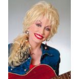 Dolly Parton signed 10x8 inch colour photo. Good condition. All autographs are genuine hand signed