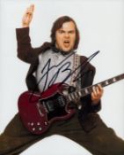 Jack Black signed 10x8 inch colour photo. Good condition. All autographs are genuine hand signed and