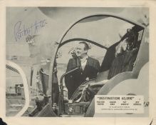 Preston Foster American Actor Signed Vintage 'Destination 60,000'' 8x10 Promo Photo. Good condition.
