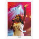 Candi Staton signed 12x8 inch Soul Legend colour photo. Good condition. All autographs are genuine