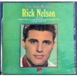 Ricky Nelson signed The Very Best of Rick Nelson album sleeve includes 33rpm vinyl record