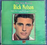 Ricky Nelson signed The Very Best of Rick Nelson album sleeve includes 33rpm vinyl record