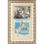 James Stewart 24x16 inch mounted and framed signature display includes signed black and white