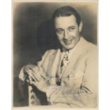 Monty Blue (1887 1963), a signed and dedicated 10x8 vintage photo. An American film actor who