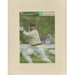 Neil Fairbrother signed colour photo of magazine page mounted overall size 14x11 Inch. Is an English