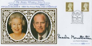 Lady Pamela Mountbatten signed The Golden Wedding Year 1947 1997 HM Queen Elizabeth and HRH The