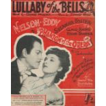 Susanna Foster, actress and singer. A signed music sheet for 'Lullaby of The Bells' from the 1943