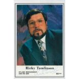 Ricky Tomlinson signed 6x4inch colour photo. Good condition. All autographs are genuine hand