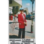 Liliane Montevecchi signed colour photo 9x6 Inch fixed onto card. Was a French Italian actress,