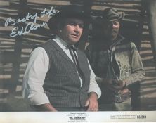 Ed Asner signed 10x8inch colour photo. Good condition. All autographs are genuine hand signed and