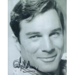 George Maharis signed 10x8inch black and white photo. Good condition. All autographs are genuine