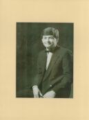 John Parrott signed black and white photo 10x8 Inch mounted overall size 15.75x11.75 Inch. Is an