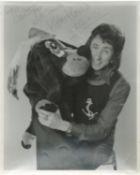 Keith Harris signed black and white photo 10x8 Inch. Dedicated. Was an English ventriloquist. Good