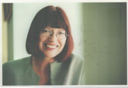 Janet Street Porter signed 8x6inch colour photo. Good condition. All autographs are genuine hand
