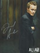 David Anders signed 10x8 inch Alias promo photo. Good condition. All autographs are genuine hand