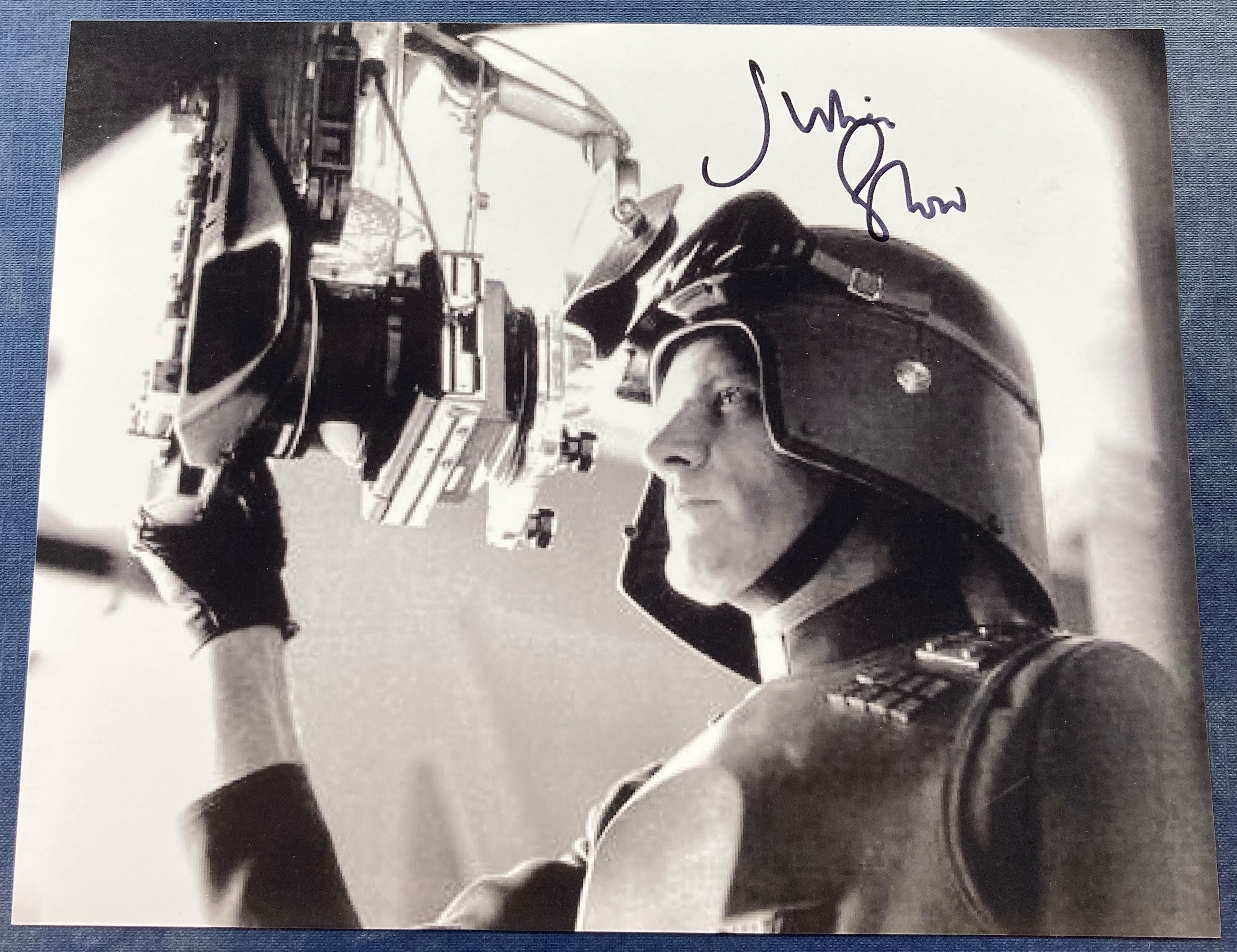 Star Wars Julian Glover as General Veers signed 10 x 8 inch b/w photo. Glover's well-known film