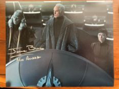 Star Wars The Phantom Menace photo signed by Jerome Blake. Good condition. All autographs are