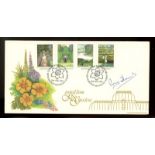 1983 Gardens Bradbury Kew Gardens Official FDC Signed by Percy Thrower. Cat £35. Good condition. All