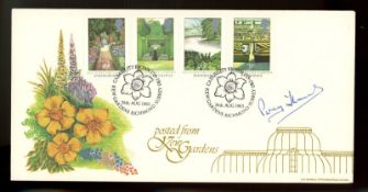 1983 Gardens Bradbury Kew Gardens Official FDC Signed by Percy Thrower. Cat £35. Good condition. All