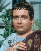 I Claudius classic drama series 8x10 photo signed by Christopher Biggins who played Nero. Good