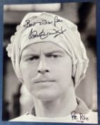 Dads Army Ian Lavender signed 10 x 8 inch b/w photo inscribed Pte Pike. Good condition. All