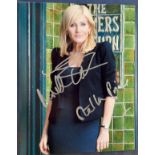 Eastenders Michelle Collins signed 10 x 8 colour stunning 3/4 length portrait photo. Michelle