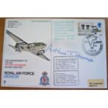 WW2 Arthur Bomber Harris signed 1978 RAF Benson Douglas Boston cover. Good condition. All autographs