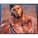 Batman: Arkham Knight Issac J Singleton signed colour 10 x 8 inch photo. He began his acting