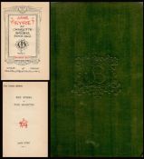 Jane Eyre. The Works Of The Brontes. The Temple Edition. Volume 1. Hardback Book. Showing Early
