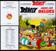 French Language Asterix Ches Les Belges. Published in 1999. Good Overall Condition. Good