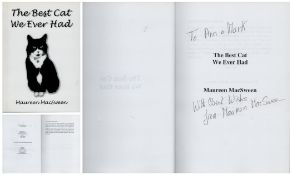 Maureen MacSween Signed. The Best Cat We Ever Had Paper Back Book. Good condition. We combine