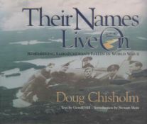 WWII Their Names Live On softback book remembering Saskatchewan's fallen in World War II by the