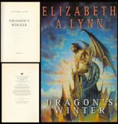 Dragon's Winter 1st Edition Hardback Book by Elizabeth A. Lynn. Published in 1998. Spine and Dust