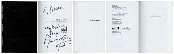 Martin Rowson Signed. The Limerickiad Book. HardBack Volume One. By Smokestack Books. Good