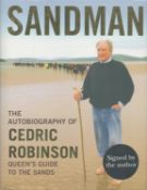 Signed Book Cedric Robinson Sandman Autobiography of Queen's Guide to the Sands Hardback Book 2009
