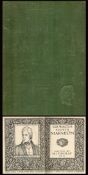 Sir Walter Scott's Marmion Hardback Book. Green Cloth Wrapped. Published in 1932. Showing Signs of