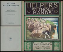 Helpers Without Hands 2nd Edition Hardback Book by Gladys Davidson. Published in 1919. Illustrated