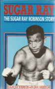 Boxing. Sugar Ray Robinson 1st Edition Hardback Book Titled Sugar Ray The Sugar Ray Robinson