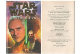 Star Wars - Cloak of Deception by James Luceno hardback book. Good condition. We combine postage