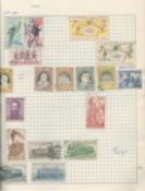 Czechoslovakia used Stamps in a Stanley Gibbons Simplex Junior Album containing approx 1000