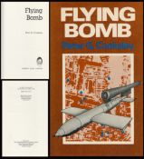 Flying Bomb 1st Edition Hardback Book by Peter G Cooksley. Published in 1979 by Robert Hale Ltd of
