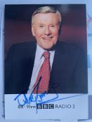 Jimmy Young Chart Topping Singer and Radio Presenter 6x4 inch signed photo. Good condition. All