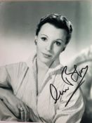 Claire Bloom Legendary British Actress 10x8 inch signed photo. Good condition. All autographs are