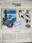 Daley Thompson Olympic Gold Medallist Autographed Editions Signed First Day Cover. Good condition.