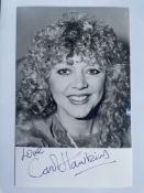 Carol Hawkins Please Sir Carry On Actress 6x4 inch signed photo. Good condition. All autographs