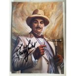 David Suchet Legendary Actor Poirot 7x5 inch signed photo. Good condition. All autographs are