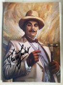 David Suchet Legendary Actor Poirot 7x5 inch signed photo. Good condition. All autographs are